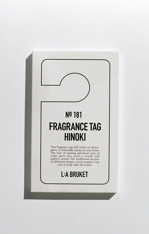No.081 Fragrance Tag Hinoki