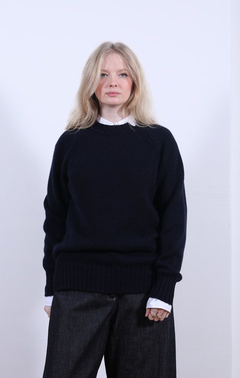 Meri Raglan Crew Marino