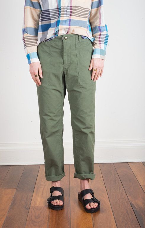 Fatigue Pant Olive Ripstop