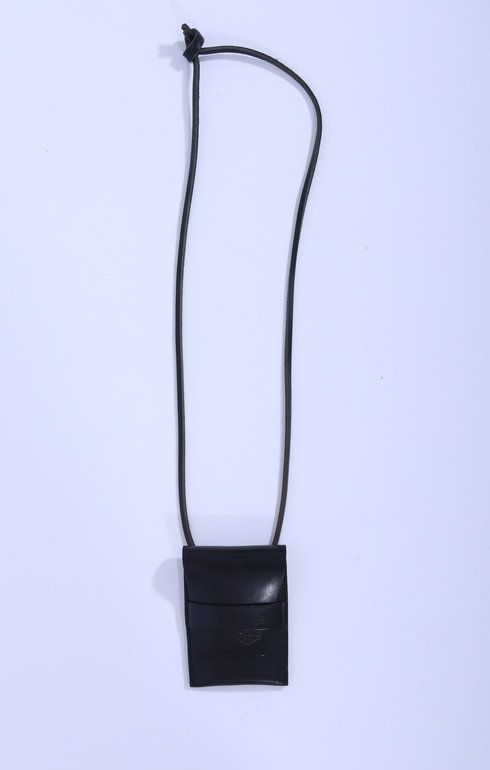 Chopper Pouch Leather Black