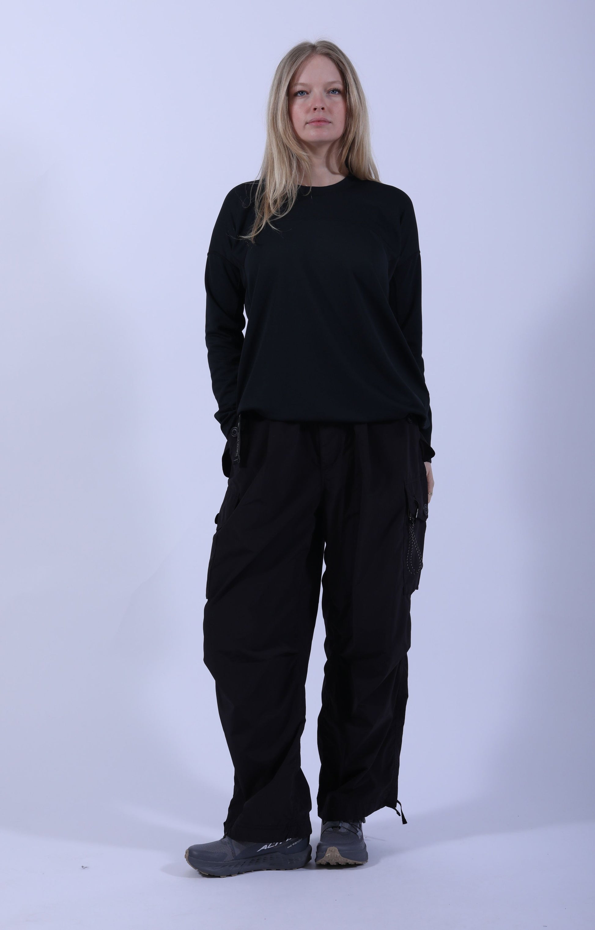 Dry Jersey Long Sleeve T Black