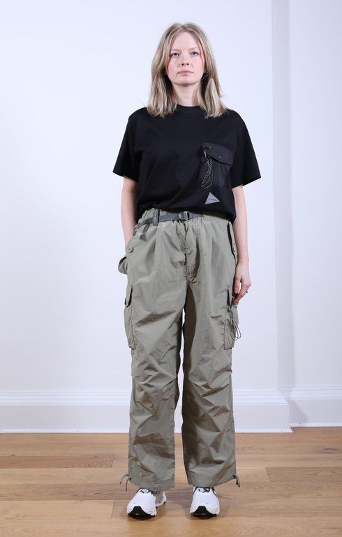Oversized Cargo Pants Light Beige