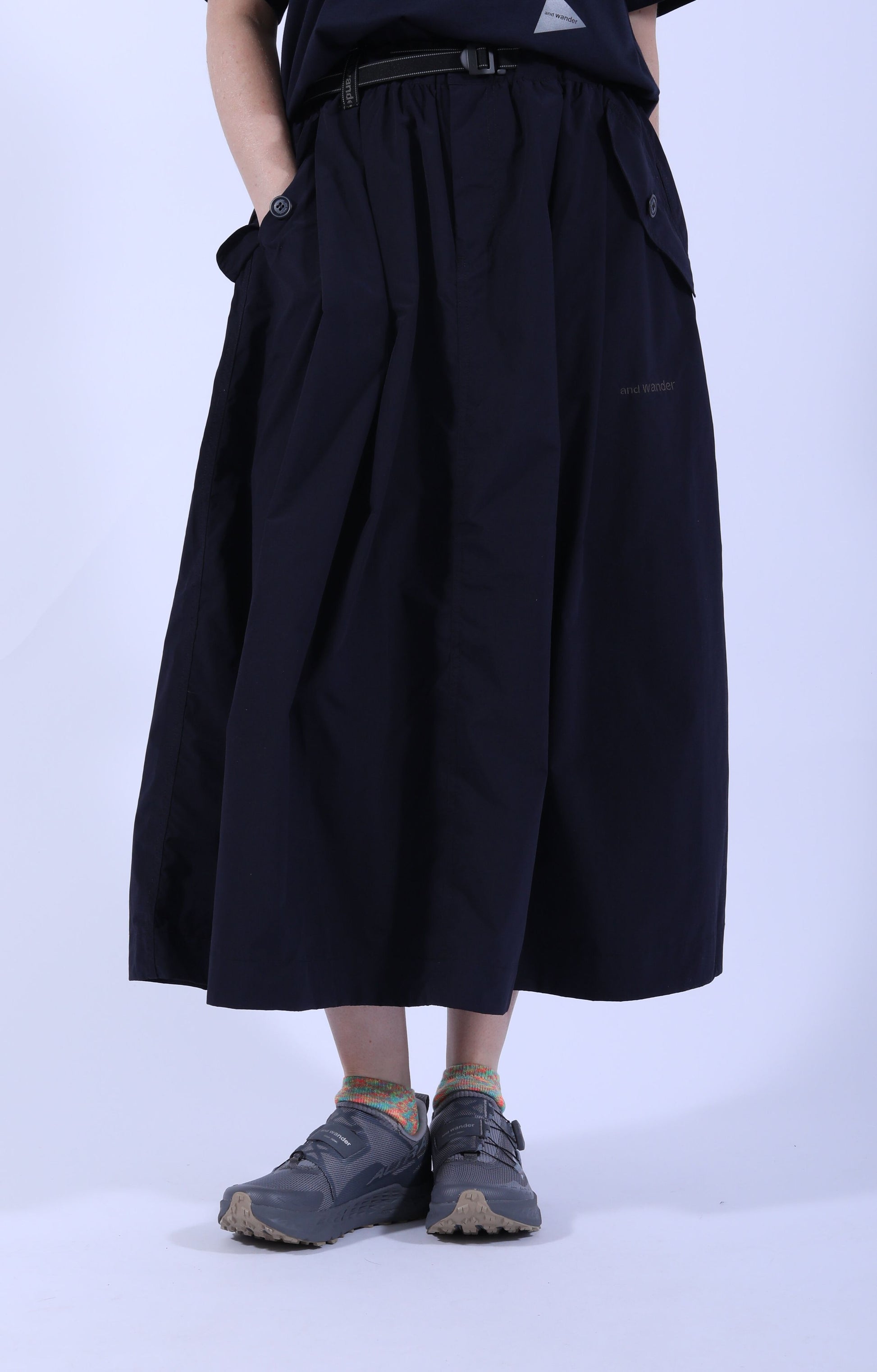 Oversized Cargo Skirt Navy