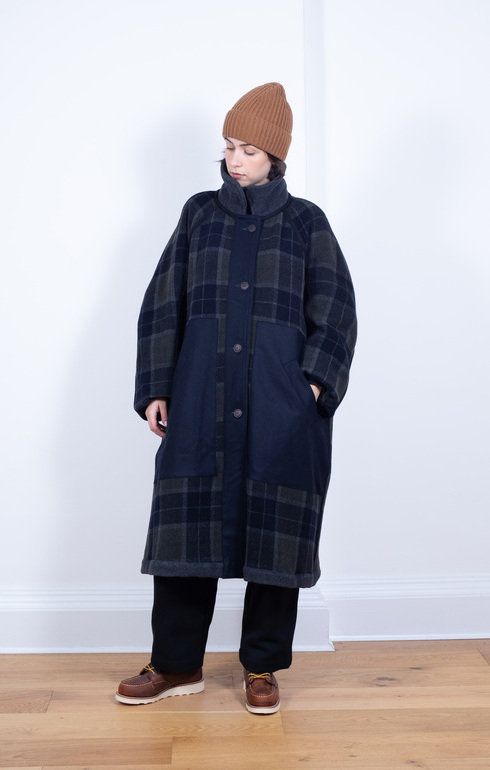 Army Trench Reversible Golf Wool Caviar