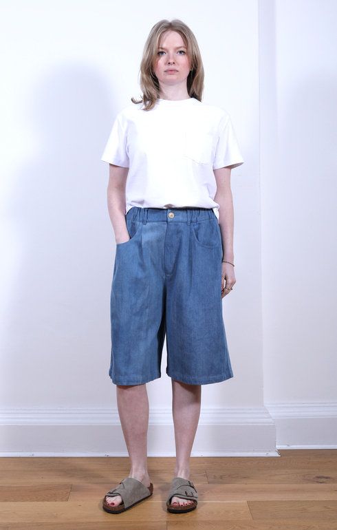 Bermuda Short Acid Denim