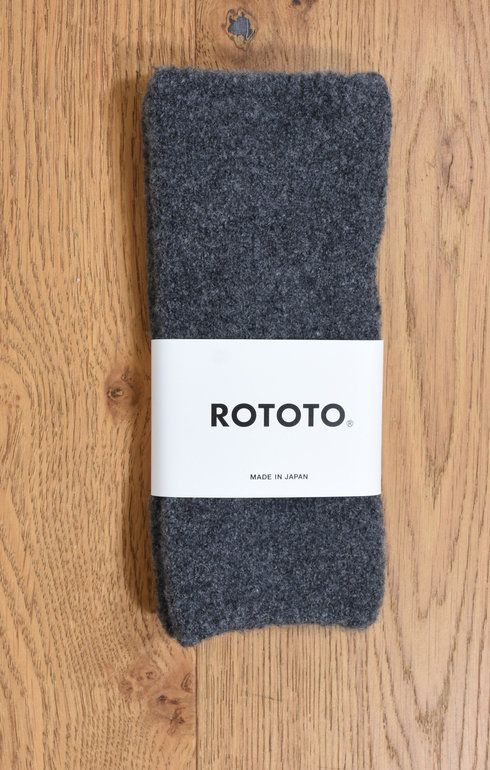 Seamless Wool Hand Warmer Gray
