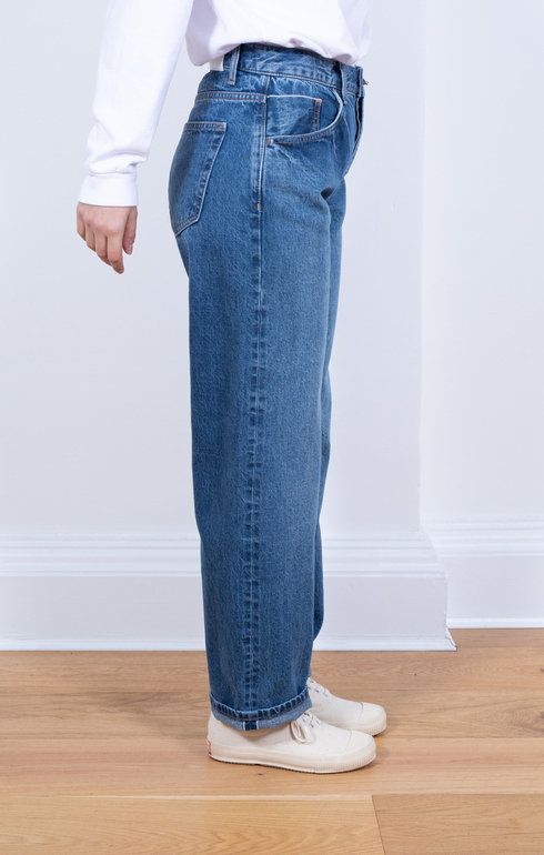 Organic Selvedge Baggy Jeans Vintage