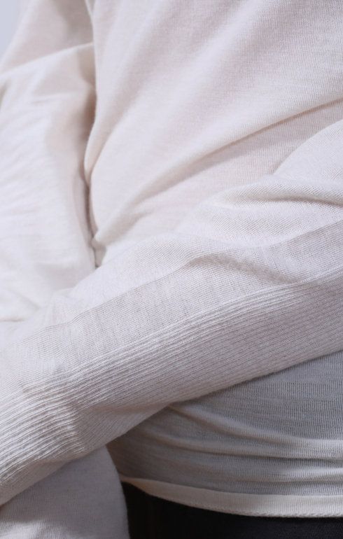 Gentle Long Sleeve Ecru