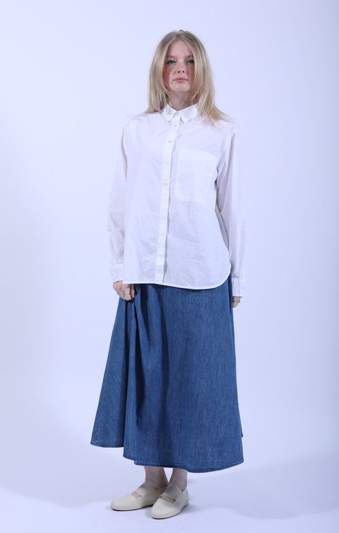 Bea Skirt Denim Iceberg
