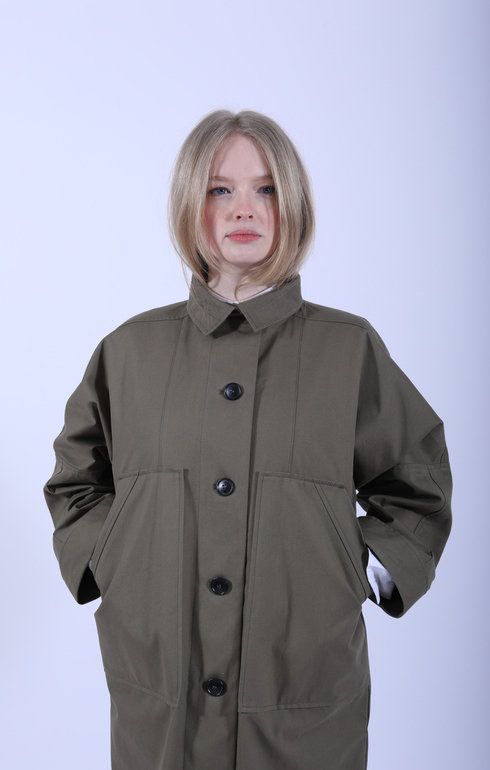 Jean Coat II Vintage Army