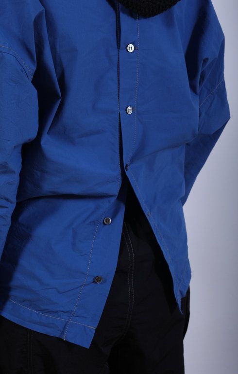 CORDURA Typewriter LS Pullover Blue