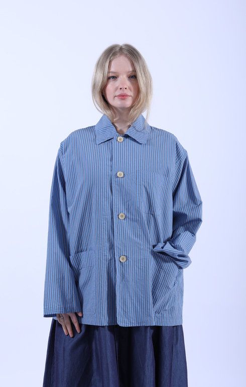 Jacket Shirt Blue