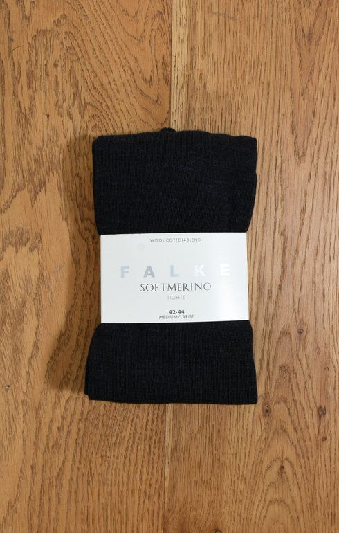 Softmerino Tights Anthra. Mel