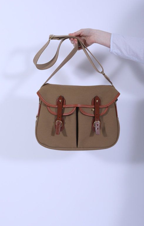 Ariel Trout Shoulder Bag Khaki/New Tan (S) – Epitome of Edinburgh