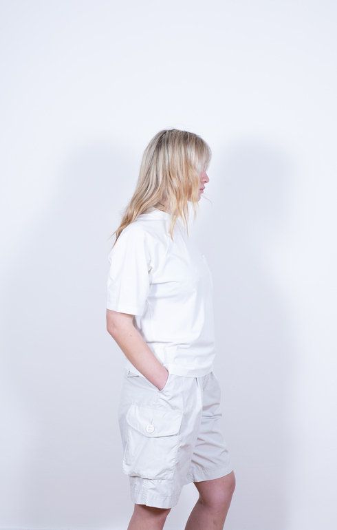 Plain Base SS Tee White