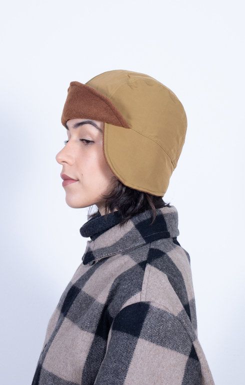 60/40 Cloth Winter Cap Beige