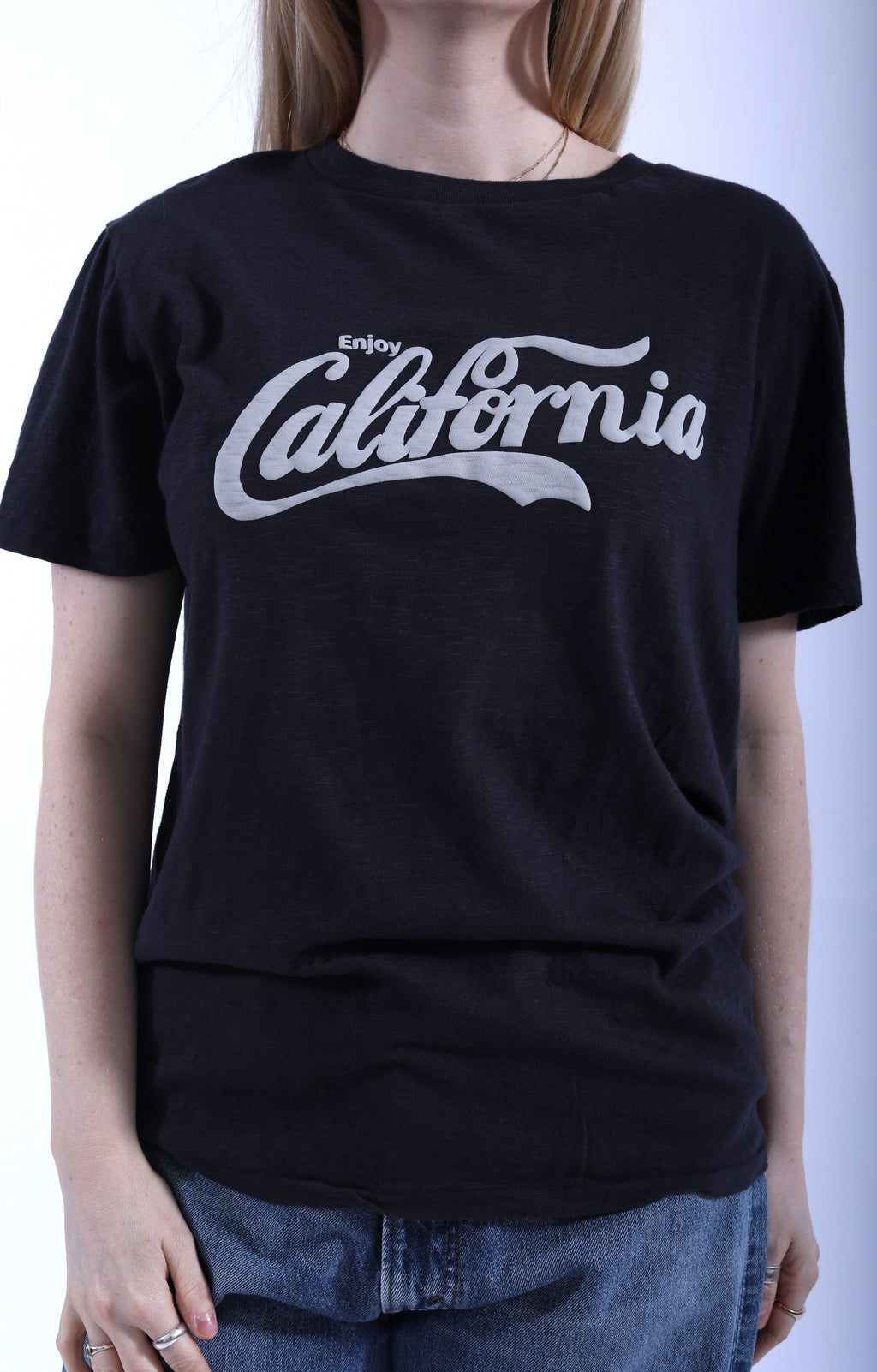 "Enjoy Cal" Tee Black
