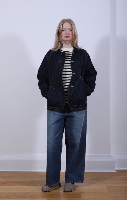 14oz Denim Port Baggy Pants