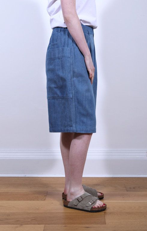 Bermuda Short Acid Denim