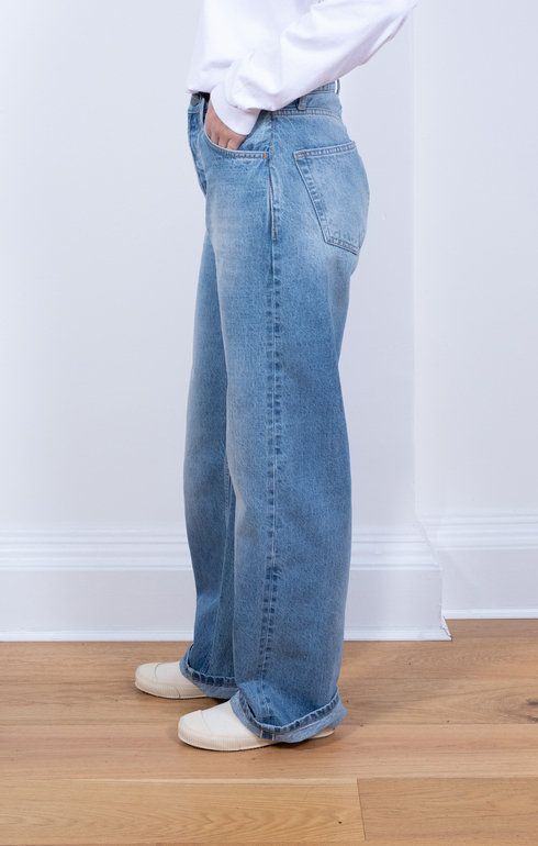 Selvedge Wide Leg Jeans Vintage