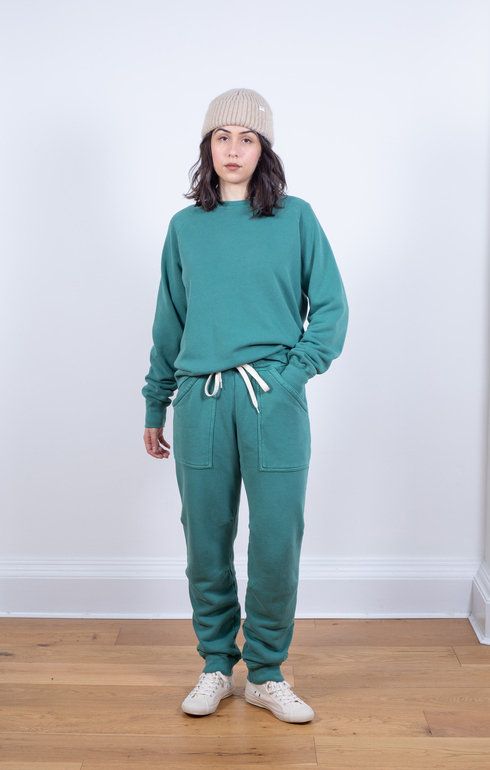 8oz Pigment Freedom CN Sweat Evergreen
