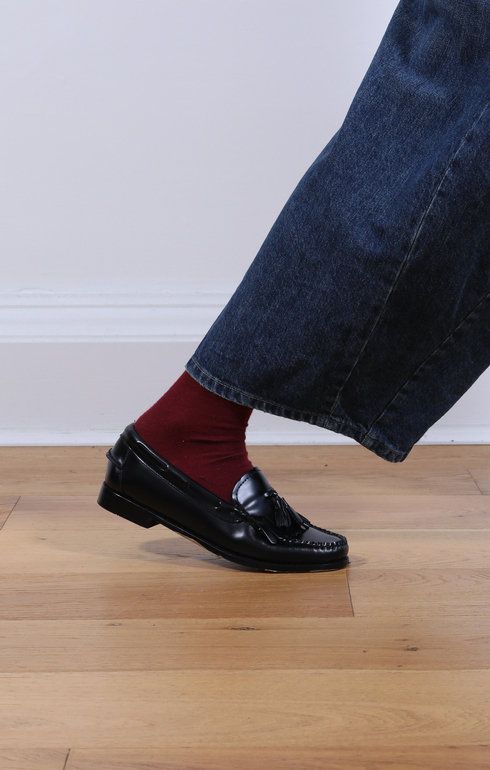Weejun Esther Kiltie Loafer Black