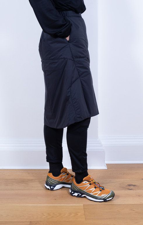 Top Fleece Skirt Black