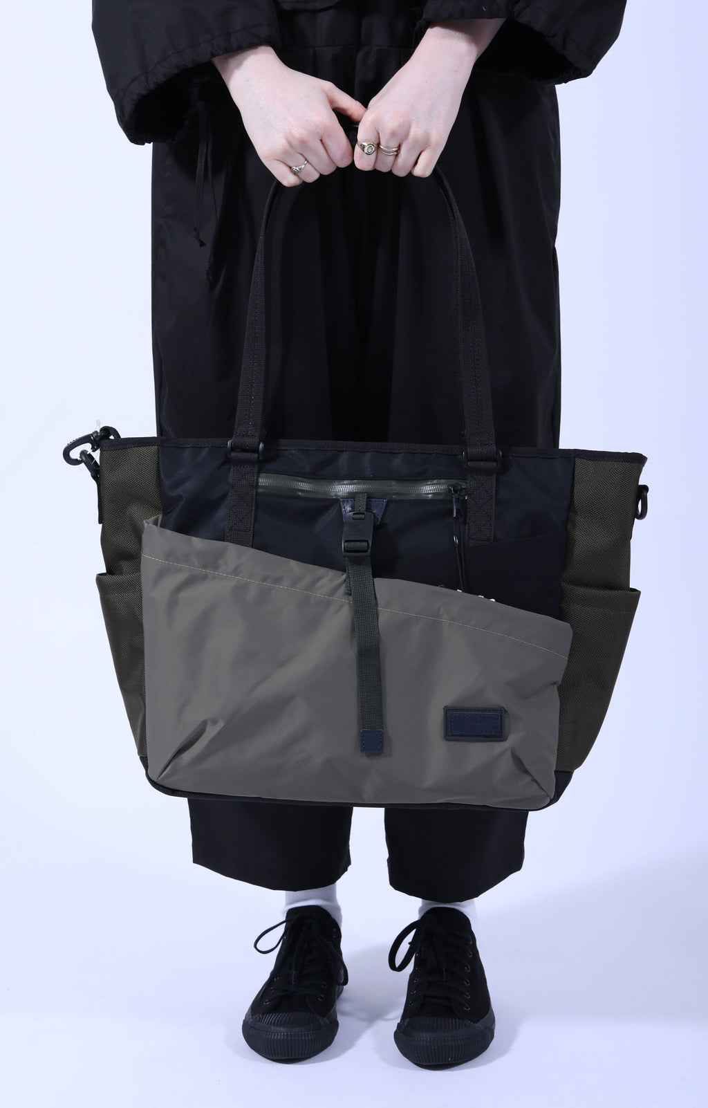Scramble Tote Bag Khaki