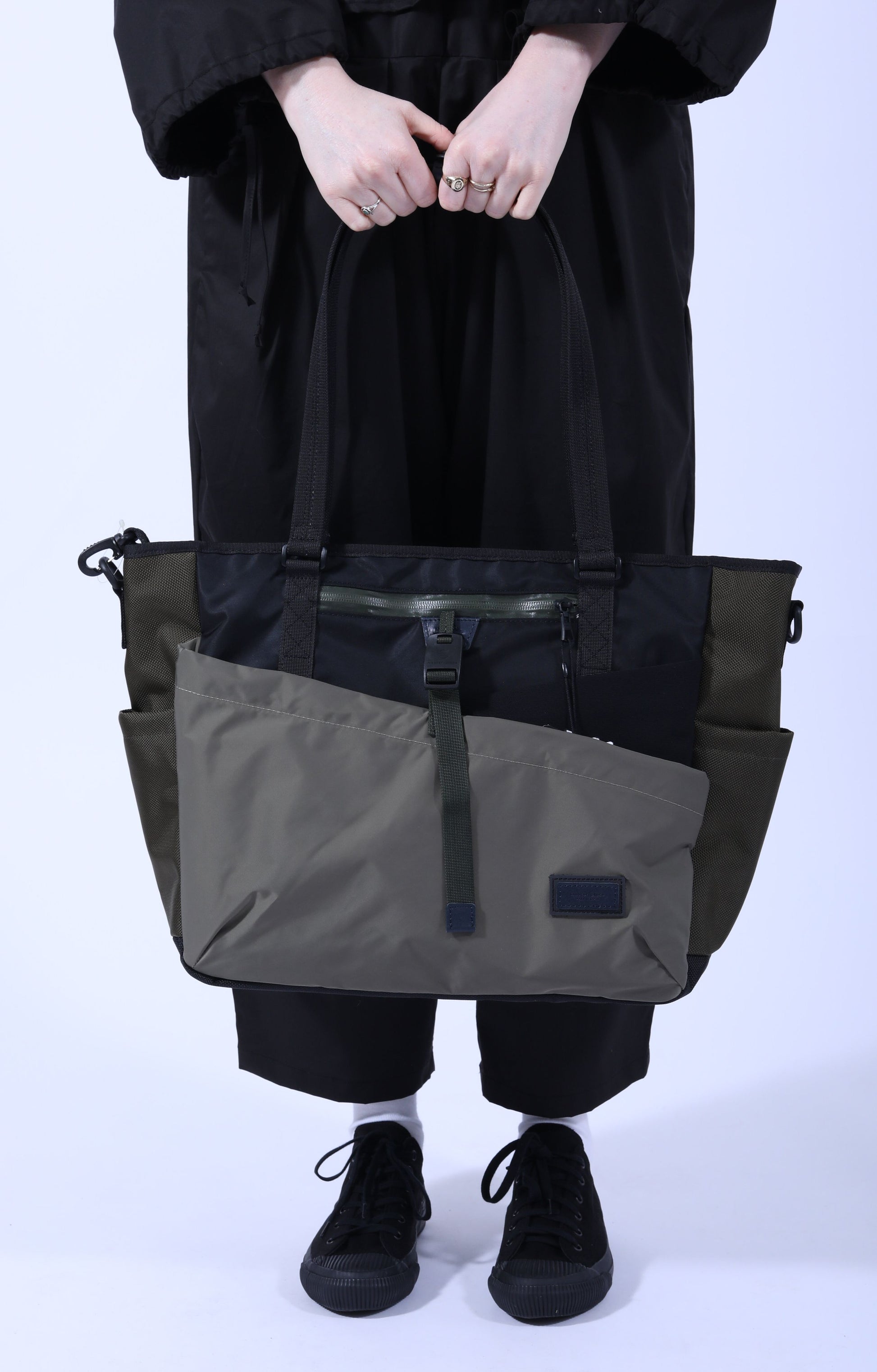 Scramble Tote Bag Khaki