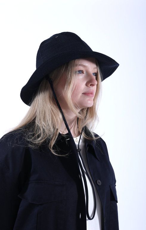 Organic Cotton Braid Ranger Hat Navy