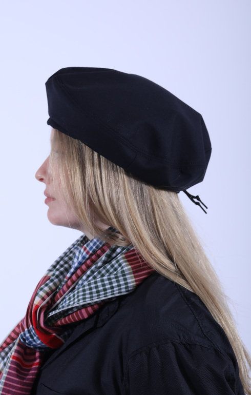 Beret Tropical Wool D. Navy
