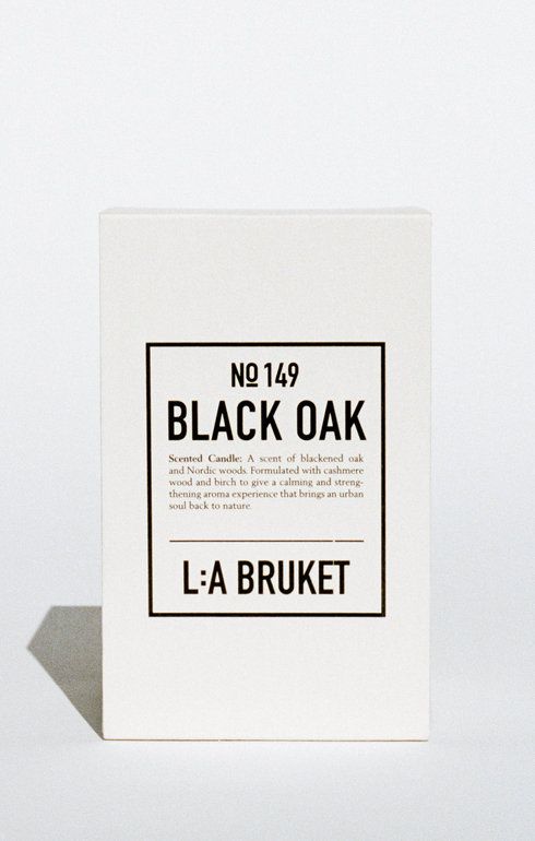 No.149 Scented Candle - Black Oak