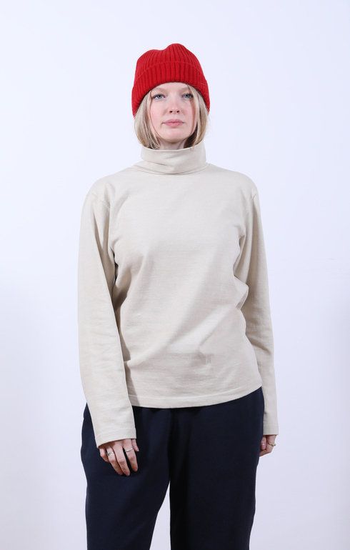 Turtleneck Shirt Ecru