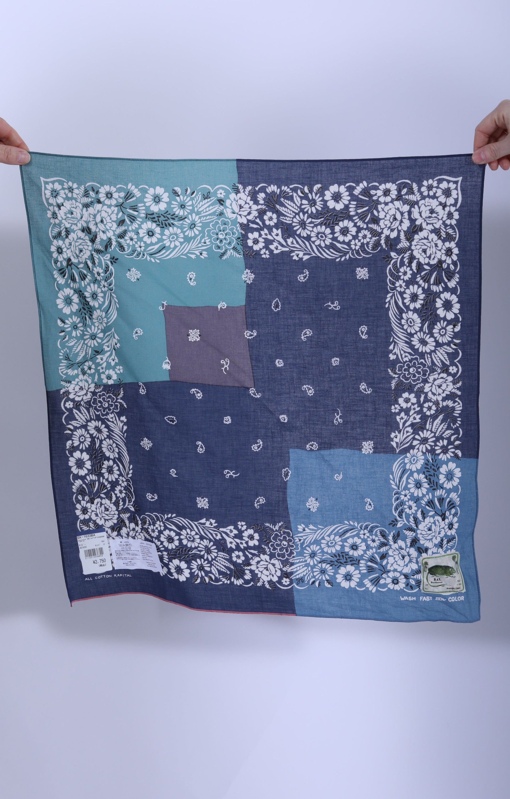 Fastcolor Bandana (GARDEN Patch) Navy