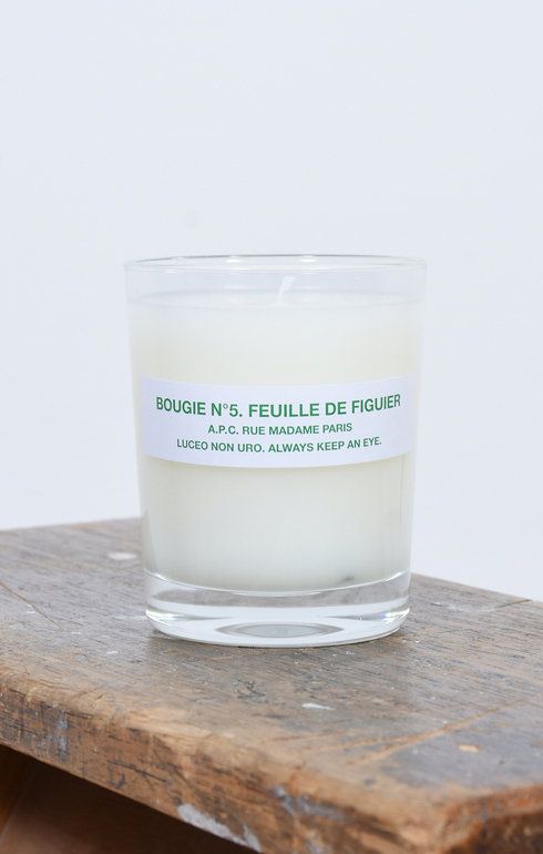 Bougie Parfumée Feuille Figuer
