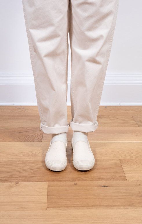 Shell Cap Slip-on Kinari/Off White
