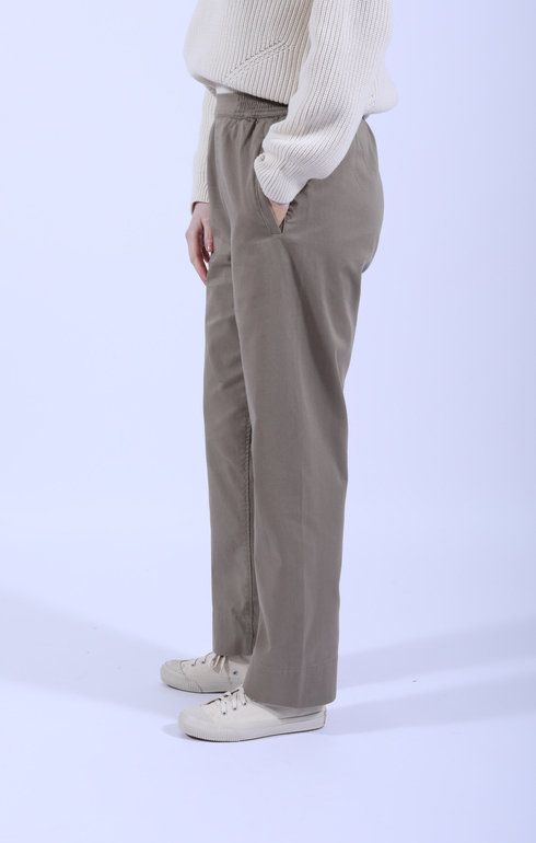 Coco Pant Twill Light Vintage Army