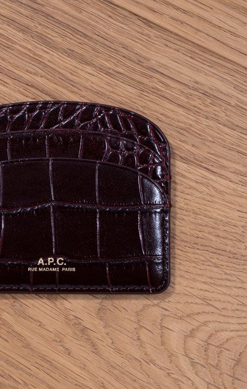 Porte-Cartes Demi-Lune Vino Croc