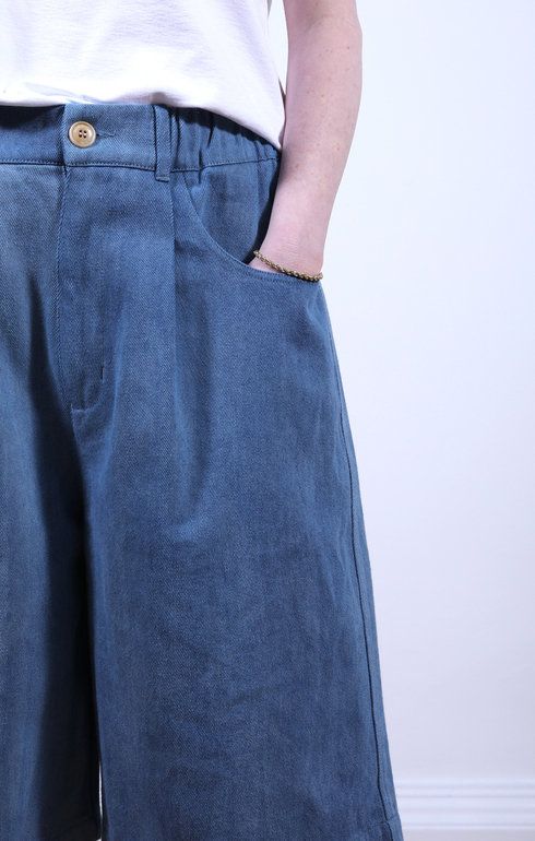 Bermuda Short Acid Denim