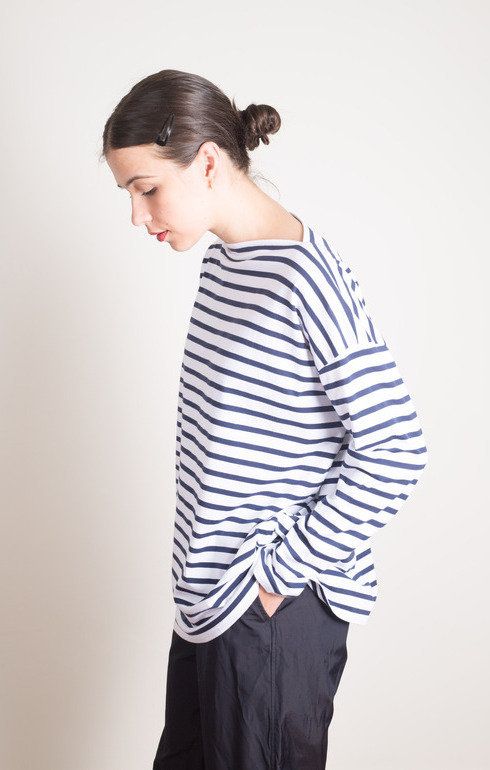 15th Back Print Shirt W/G Navy