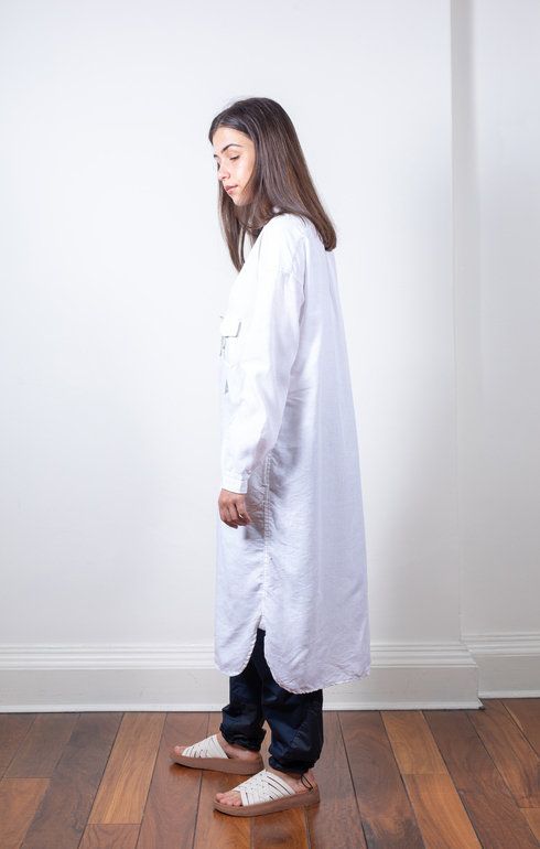 Dry Linen Tunic White