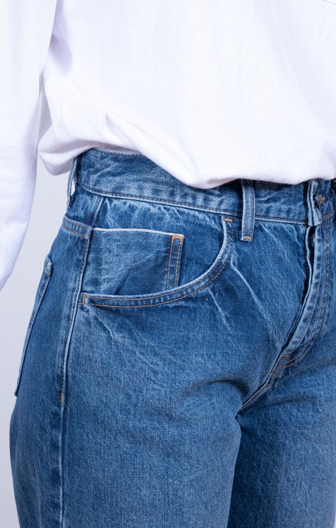 Organic Selvedge Baggy Jeans Vintage