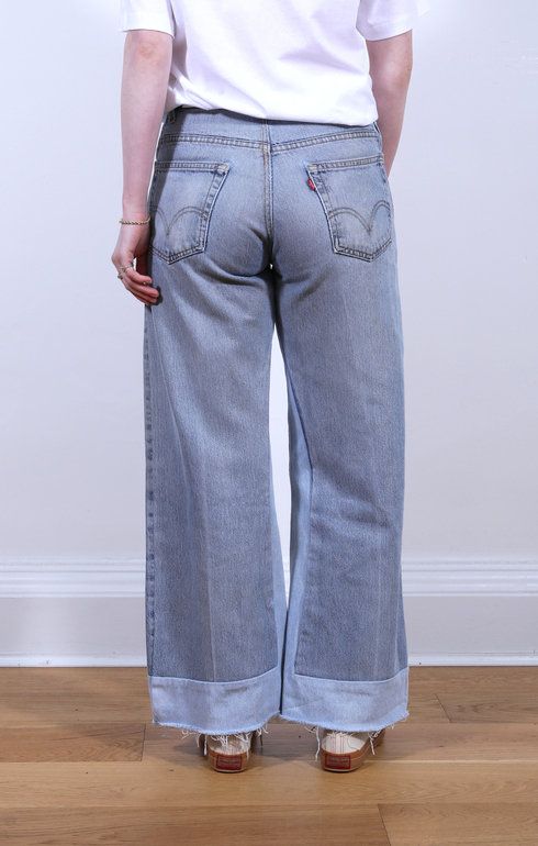 Reworked Culotte Vintage Indigo