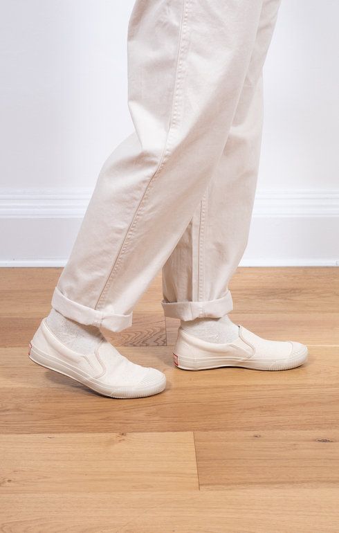 Shell Cap Slip-on Kinari/Off White