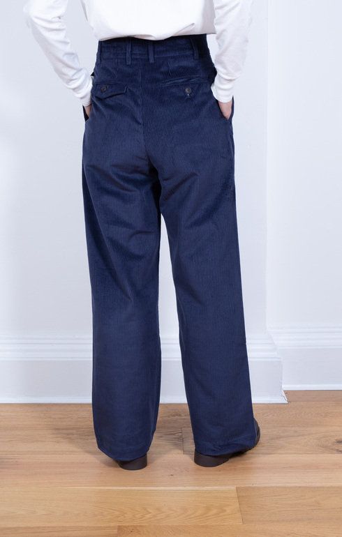 Luitenant Pants Corduroy Navy